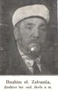 Portret: Ibrahim ef. Zafranija